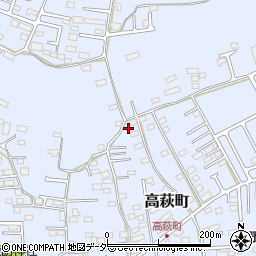 栃木県佐野市高萩町263周辺の地図