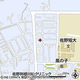 栃木県佐野市高萩町1305周辺の地図