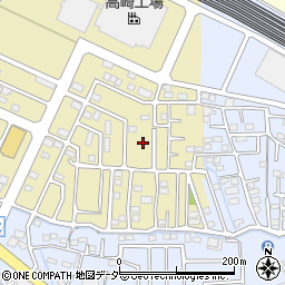 群馬県高崎市下之城町793-16周辺の地図