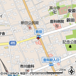 長野県安曇野市豊科5952周辺の地図