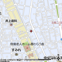 栃木県小山市土塔53周辺の地図