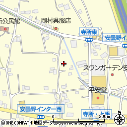 長野県安曇野市豊科南穂高寺所88周辺の地図