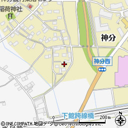 茨城県筑西市神分511周辺の地図