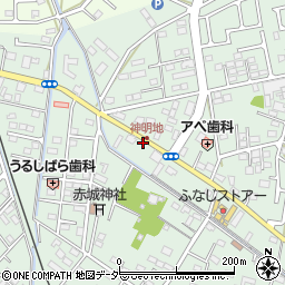 栃木県足利市上渋垂町215周辺の地図