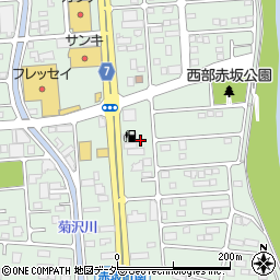 はま寿司佐野赤坂店周辺の地図