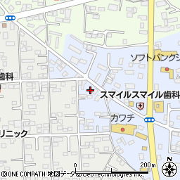 栃木県佐野市高萩町484周辺の地図