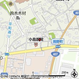 群馬県太田市熊野町7-19周辺の地図