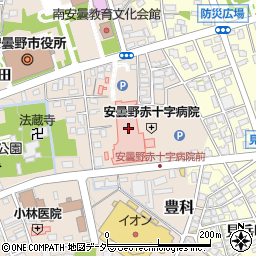 長野県安曇野市豊科5685周辺の地図
