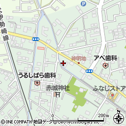 栃木県足利市上渋垂町114周辺の地図