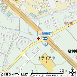 栃木県足利市上渋垂町896周辺の地図