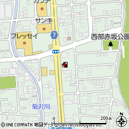 ａｐｏｌｌｏｓｔａｔｉｏｎセルフ佐野赤坂町ＳＳ周辺の地図