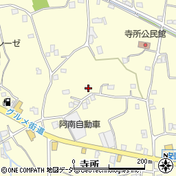 長野県安曇野市豊科南穂高寺所697周辺の地図