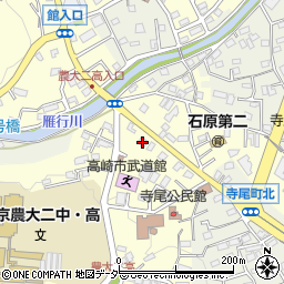 セブンイレブン高崎石原町店周辺の地図