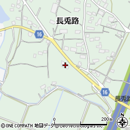 茨城県笠間市長兎路482周辺の地図