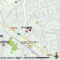 栃木県足利市上渋垂町248-2周辺の地図