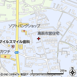 栃木県佐野市高萩町540周辺の地図