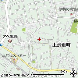 栃木県足利市上渋垂町454周辺の地図