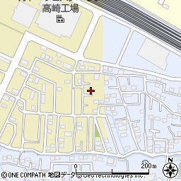 群馬県高崎市下之城町787-3周辺の地図