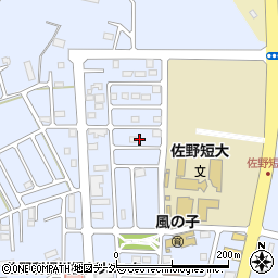 栃木県佐野市高萩町1301周辺の地図