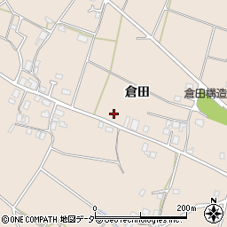 長野県安曇野市堀金烏川倉田周辺の地図