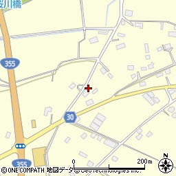 茨城県笠間市土師1258-13周辺の地図