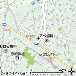 栃木県足利市上渋垂町236周辺の地図