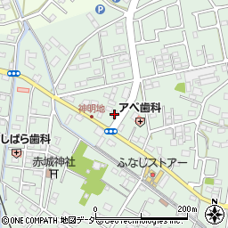おそうじ本舗　足利・福居町店周辺の地図