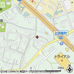 栃木県足利市上渋垂町924-3周辺の地図