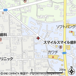 栃木県佐野市高萩町485周辺の地図