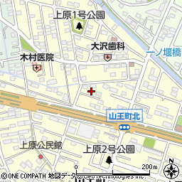 群馬県伊勢崎市山王町216周辺の地図