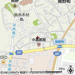群馬県太田市熊野町7周辺の地図