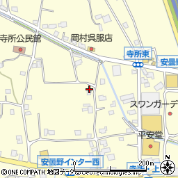 長野県安曇野市豊科南穂高89周辺の地図