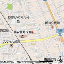 長野県安曇野市豊科新田4932-12周辺の地図