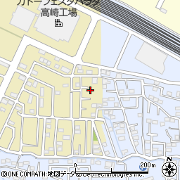 群馬県高崎市下之城町787-10周辺の地図