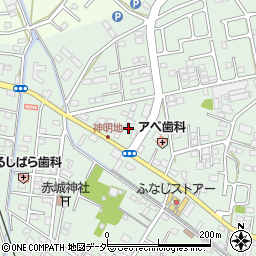 栃木県足利市上渋垂町235周辺の地図