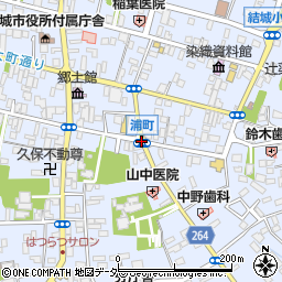 浦町周辺の地図