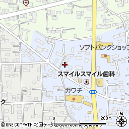 栃木県佐野市高萩町504周辺の地図