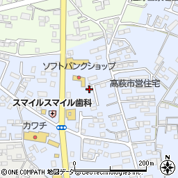 栃木県佐野市高萩町523周辺の地図