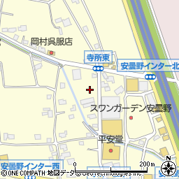 長野県安曇野市豊科南穂高寺所1083周辺の地図