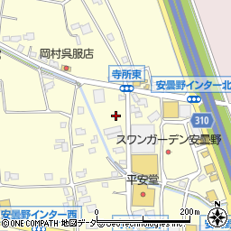 長野県安曇野市豊科南穂高寺所1083周辺の地図