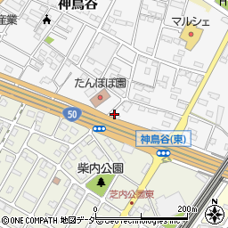 栃木県小山市神鳥谷1012-1周辺の地図