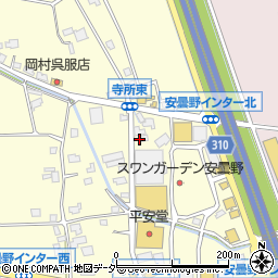 長野県安曇野市豊科南穂高1084周辺の地図