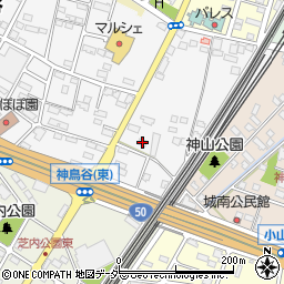 栃木県小山市神鳥谷1082周辺の地図