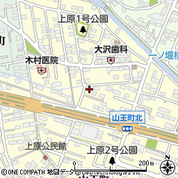 群馬県伊勢崎市山王町216-2周辺の地図