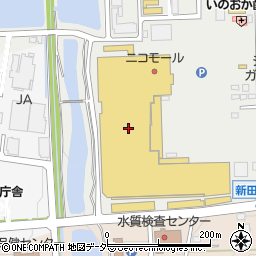 マクドナルド新田ショッピングセンター店周辺の地図