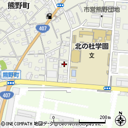 群馬県太田市熊野町3-19周辺の地図