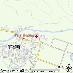 石川県加賀市宇谷町ハ周辺の地図