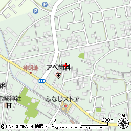 栃木県足利市上渋垂町247周辺の地図