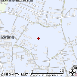 栃木県佐野市高萩町610周辺の地図