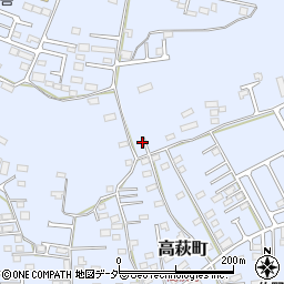 栃木県佐野市高萩町630周辺の地図